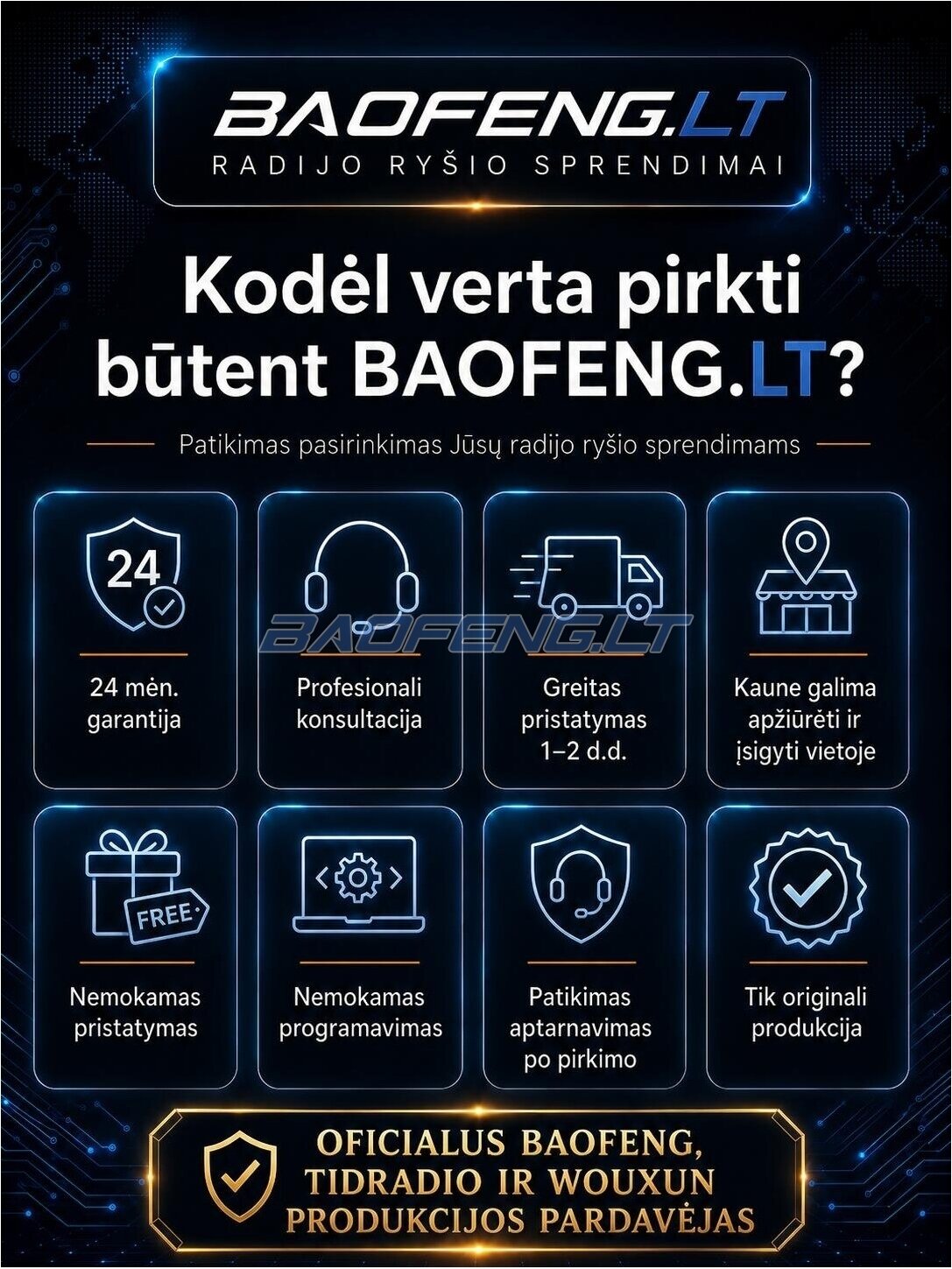 Wouxun KG-D903 (skaitmeninė) 19