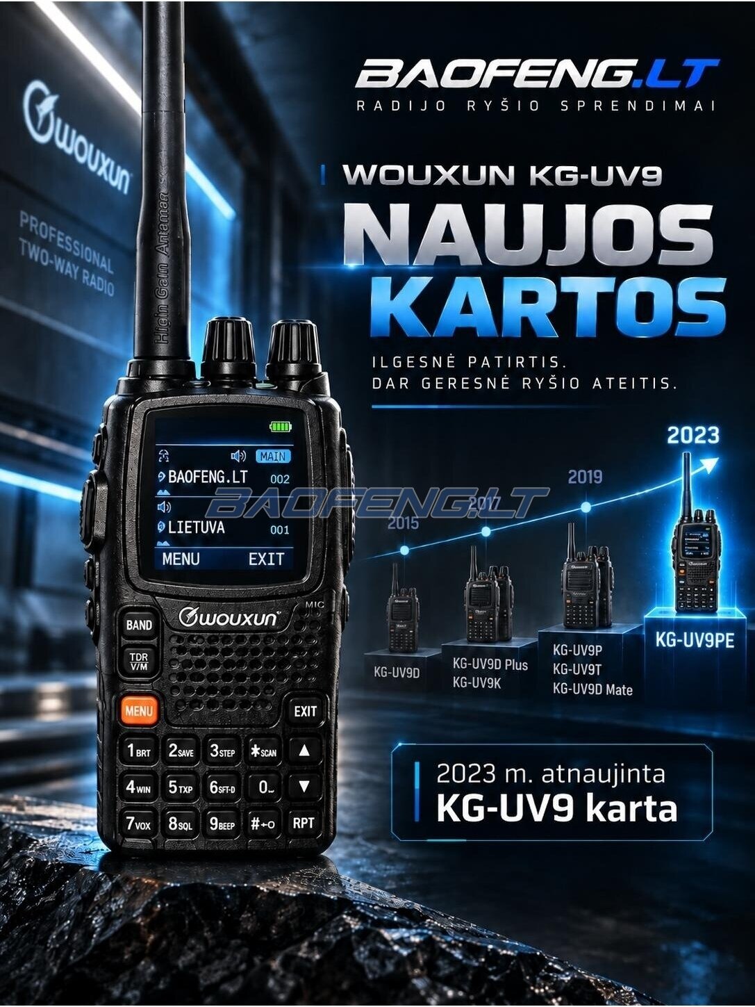 Wouxun KG-UV9PE 1
