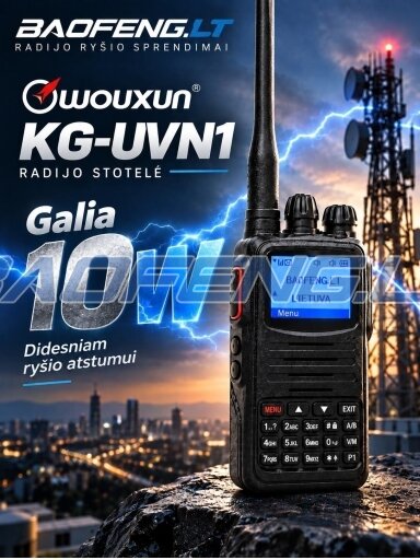 Wouxun KG-UVN1 (skaitmeninė) Wouxun KG-UVN1 (skaitmeninė)