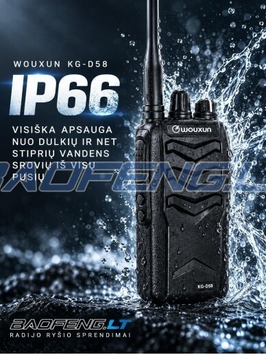 Wouxun KG-D58 (skaitmeninė) 1