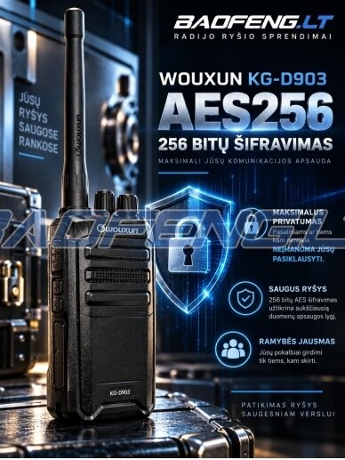 Wouxun KG-D903 (skaitmeninė) 4 Wouxun KG-D903 (skaitmeninė) 4