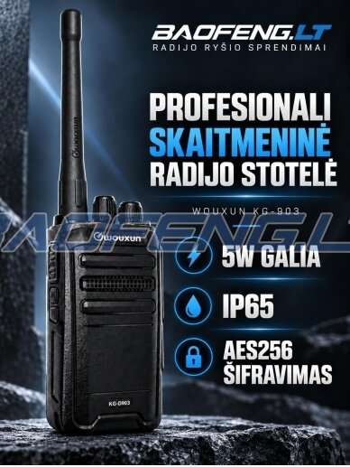 Wouxun KG-D903 (skaitmeninė)