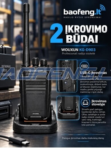 Wouxun KG-D903 (skaitmeninė) 8 Wouxun KG-D903 (skaitmeninė) 8