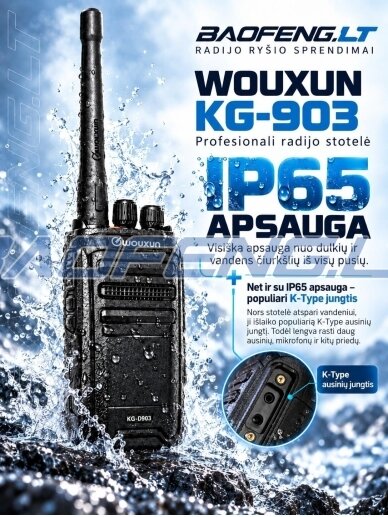 Wouxun KG-D903 (skaitmeninė) 2 Wouxun KG-D903 (skaitmeninė) 2
