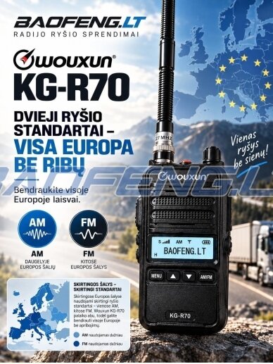 Wouxun KG-R70 (CB-fūrinės) 1 Wouxun KG-R70 (CB-fūrinės) 1