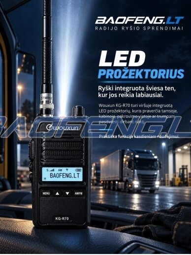 Wouxun KG-R70 (CB-fūrinės) 12 Wouxun KG-R70 (CB-fūrinės) 12