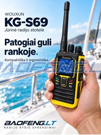 Wouxun KG-S69 (jūrinė) 13 Wouxun KG-S69 (jūrinė) 13