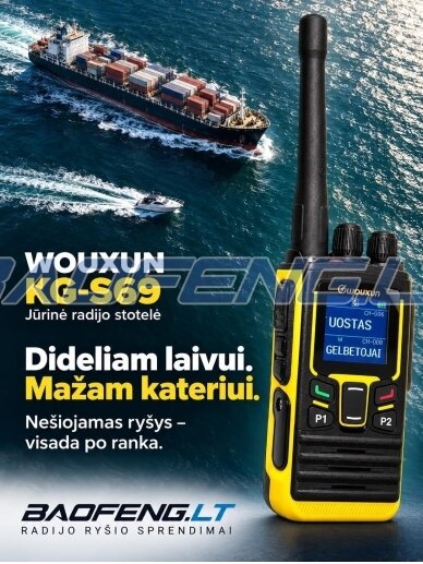 Wouxun KG-S69 (jūrinė) 14 Wouxun KG-S69 (jūrinė) 14