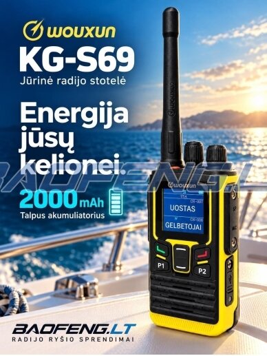 Wouxun KG-S69 (jūrinė) 5 Wouxun KG-S69 (jūrinė) 5