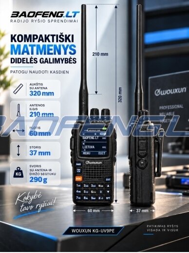 Wouxun KG-UV9PE 20
