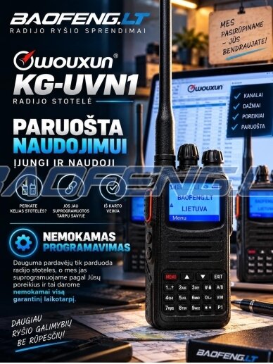 Wouxun KG-UVN1 (skaitmeninė) 19 Wouxun KG-UVN1 (skaitmeninė) 19