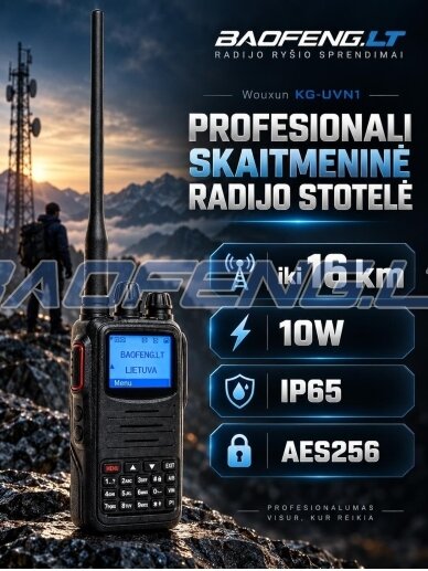 Wouxun KG-UVN1 (skaitmeninė) Wouxun KG-UVN1 (skaitmeninė)