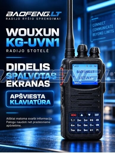 Wouxun KG-UVN1 (skaitmeninė) 13 Wouxun KG-UVN1 (skaitmeninė) 13