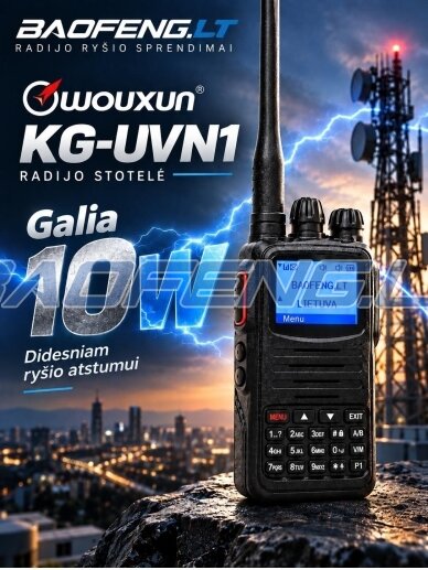 Wouxun KG-UVN1 (skaitmeninė) 1